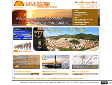 Tablet Screenshot of huelvaholidays.com